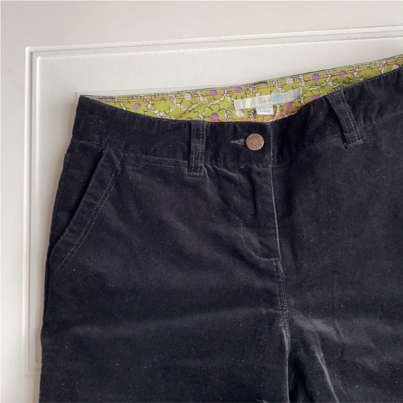 Boden Velveteen Straight Jeans Black Size 4R - Picture 4 of 8